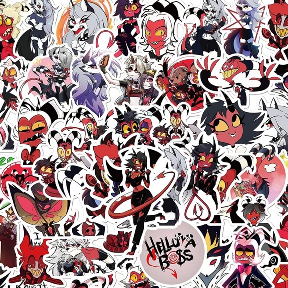 5 helluva boss stickers - Picture 4 of 6
